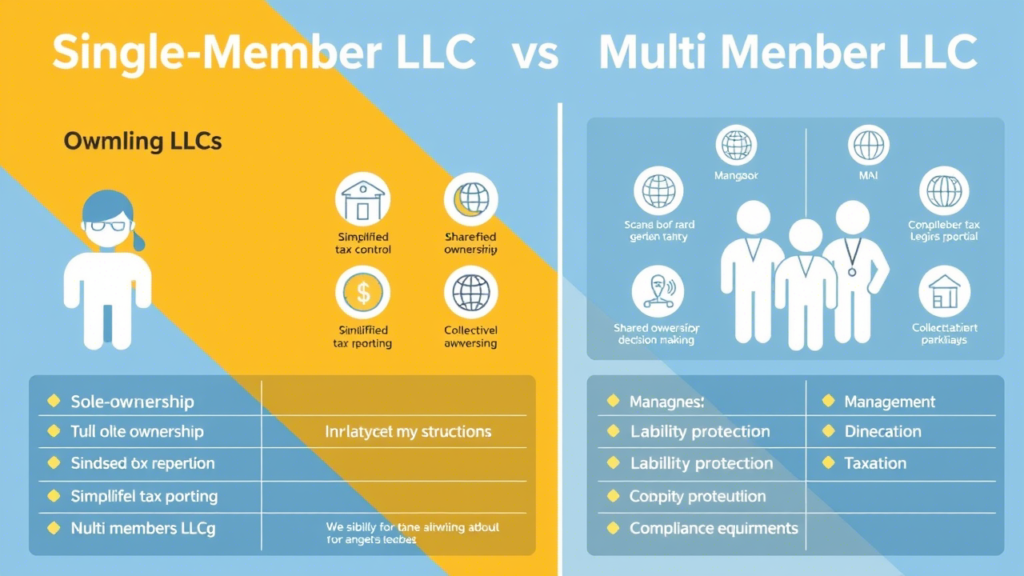 Choosing between a Single-Member and Multi-Member LLC depends on your business goals, control preferences, and financial needs. A Single-Member LLC offers full control and simplicity, while a Multi-Member LLC provides shared responsibilities and resources. Evaluating factors like tax implications and management style will help you select the structure that best aligns with your objectives. Ultimately, making the right choice lays a solid foundation for your business's success.

