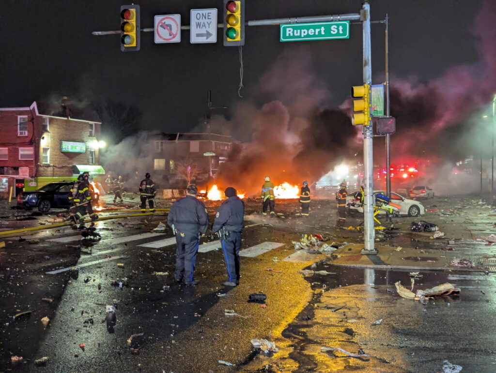 Plane Crash in Philadelphia